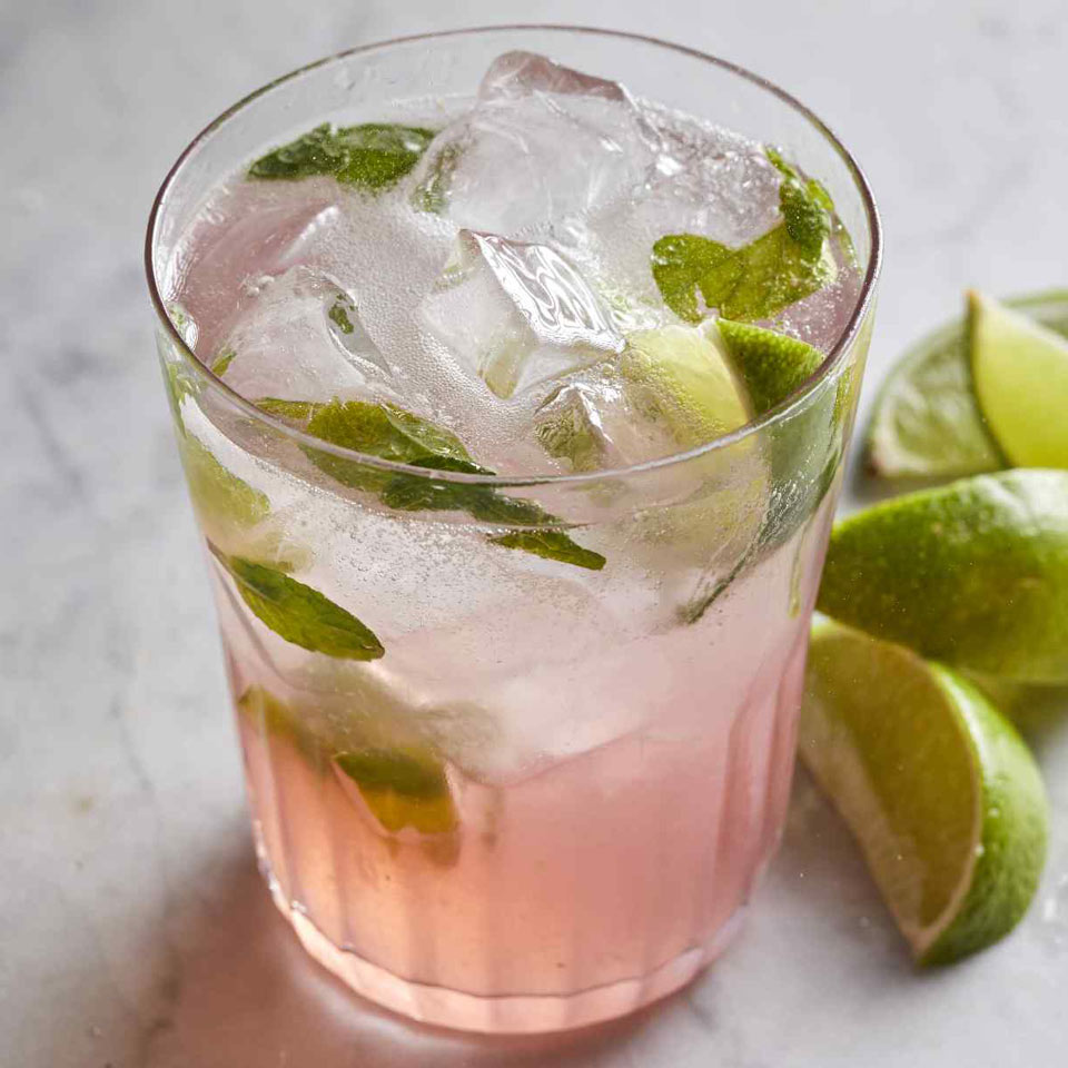 Rose And Litchi Mojito