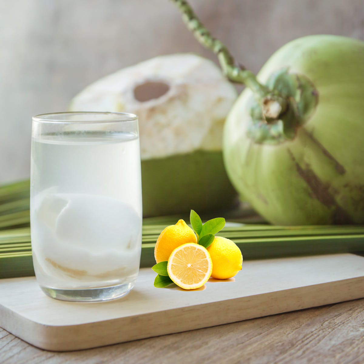 Lemon Flavor Coconut