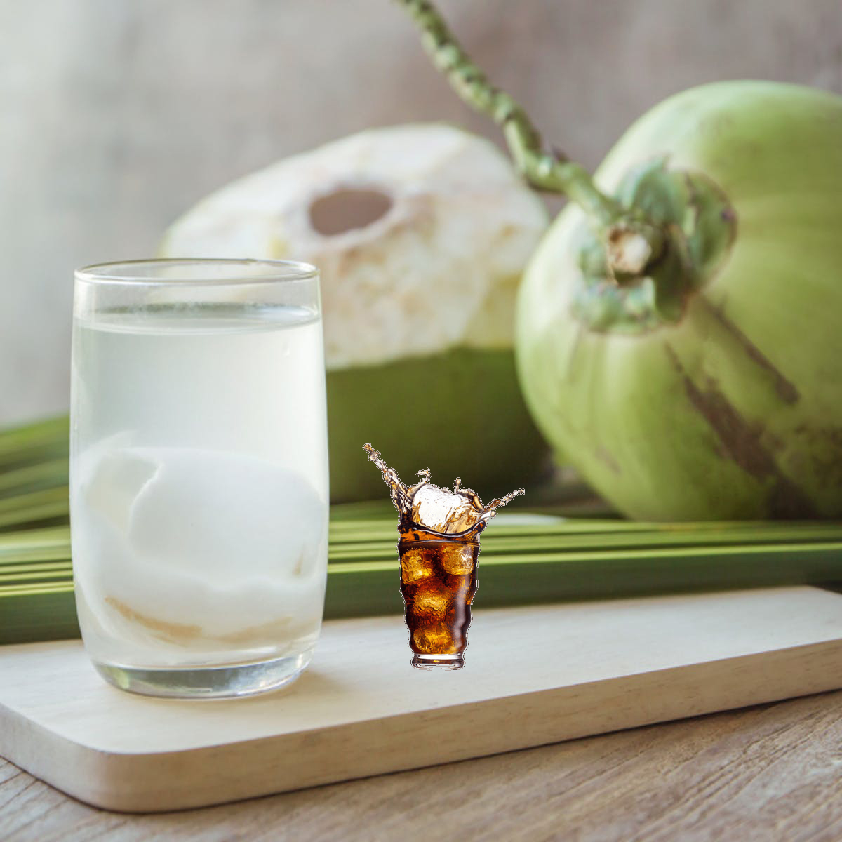 Cola Flavor Coconut